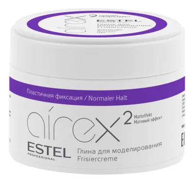 ESTEL AIREX глина д/моделирования волос с матовым эффектом 65мл